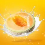 Yellow Melon And Milk